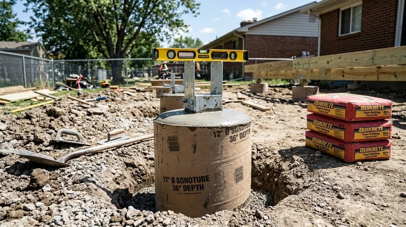 How Much Concrete for Fence Posts? (Bags per Hole)
