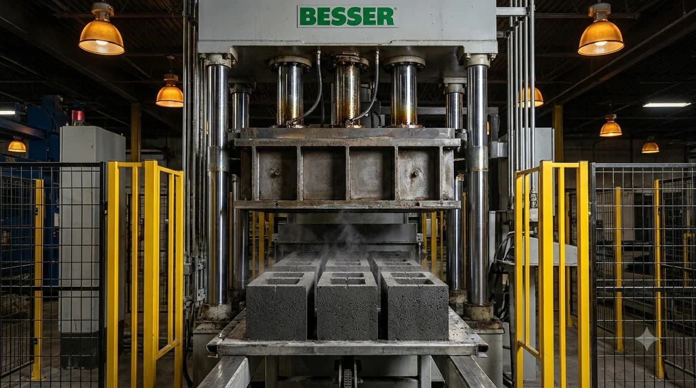 How Are Cinder Blocks Made? Factory Manufacturing Steps