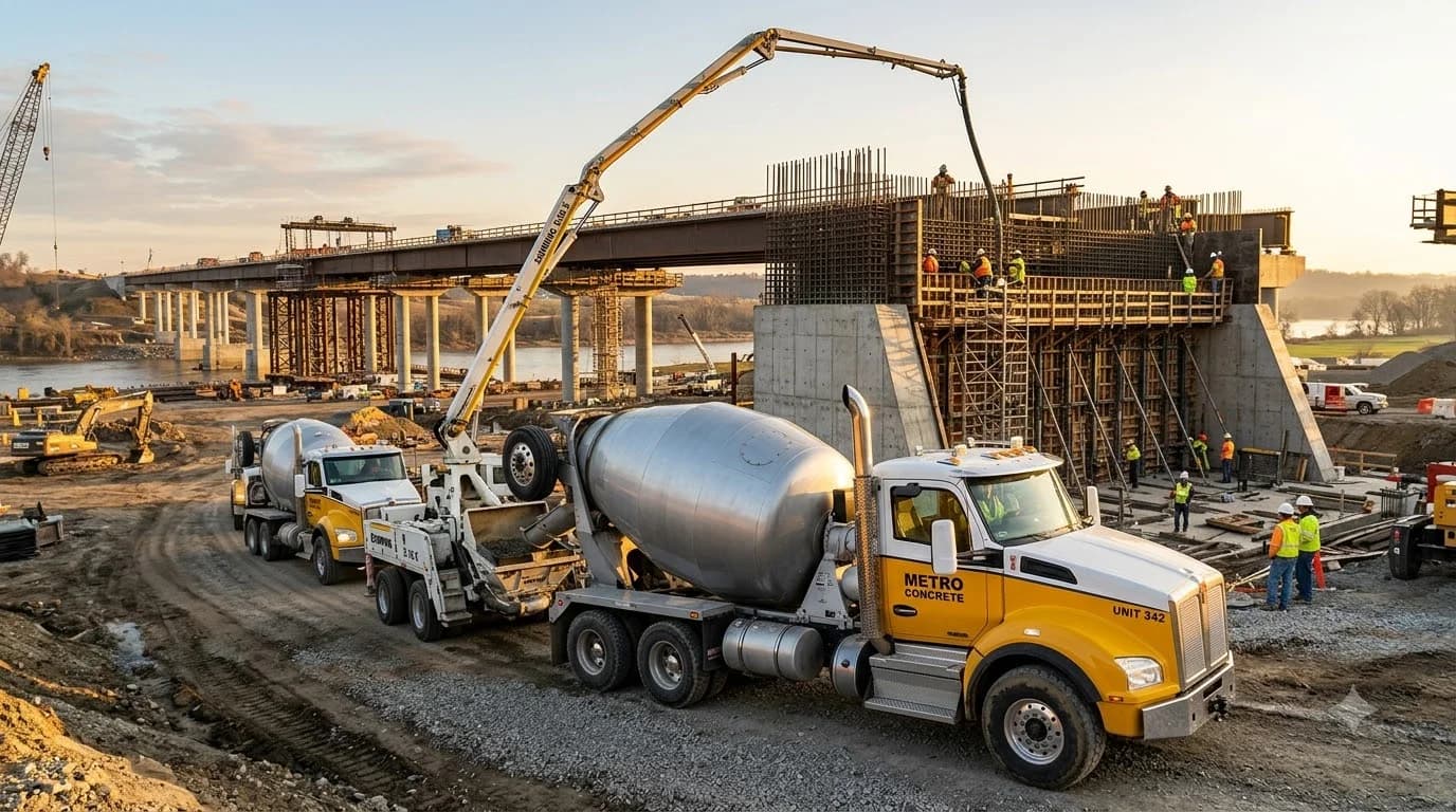 How Many Yards of Concrete in a Cement Truck?