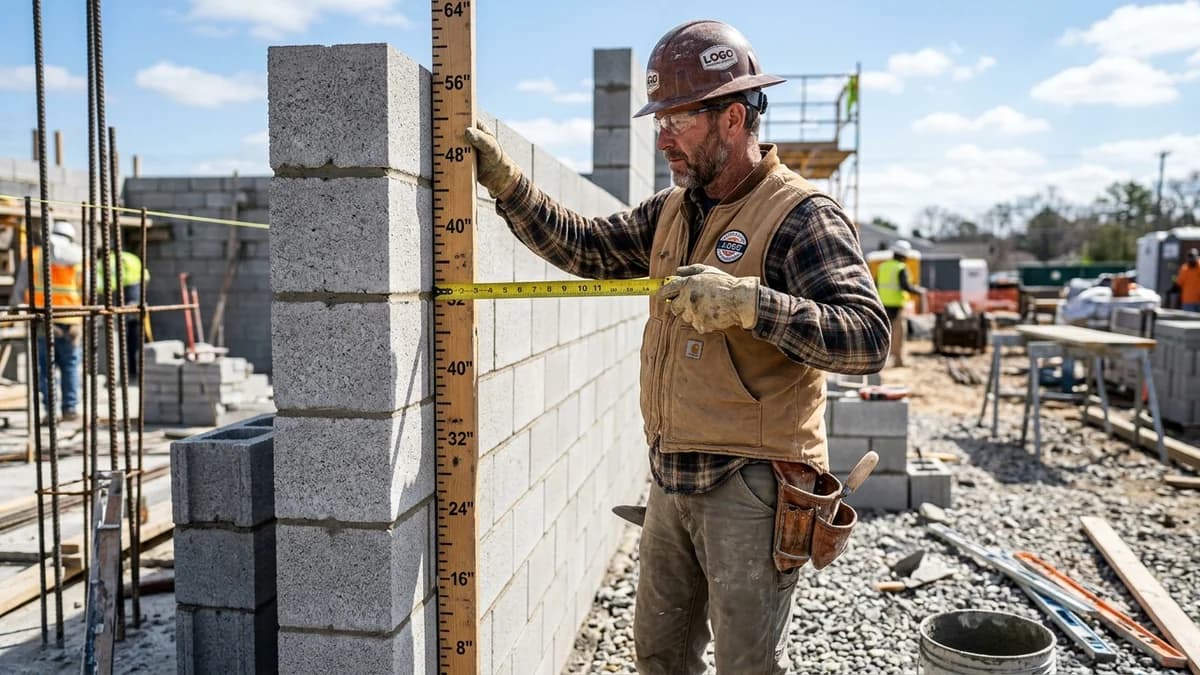 How Tall is a Cinder Block? (Height Specs)