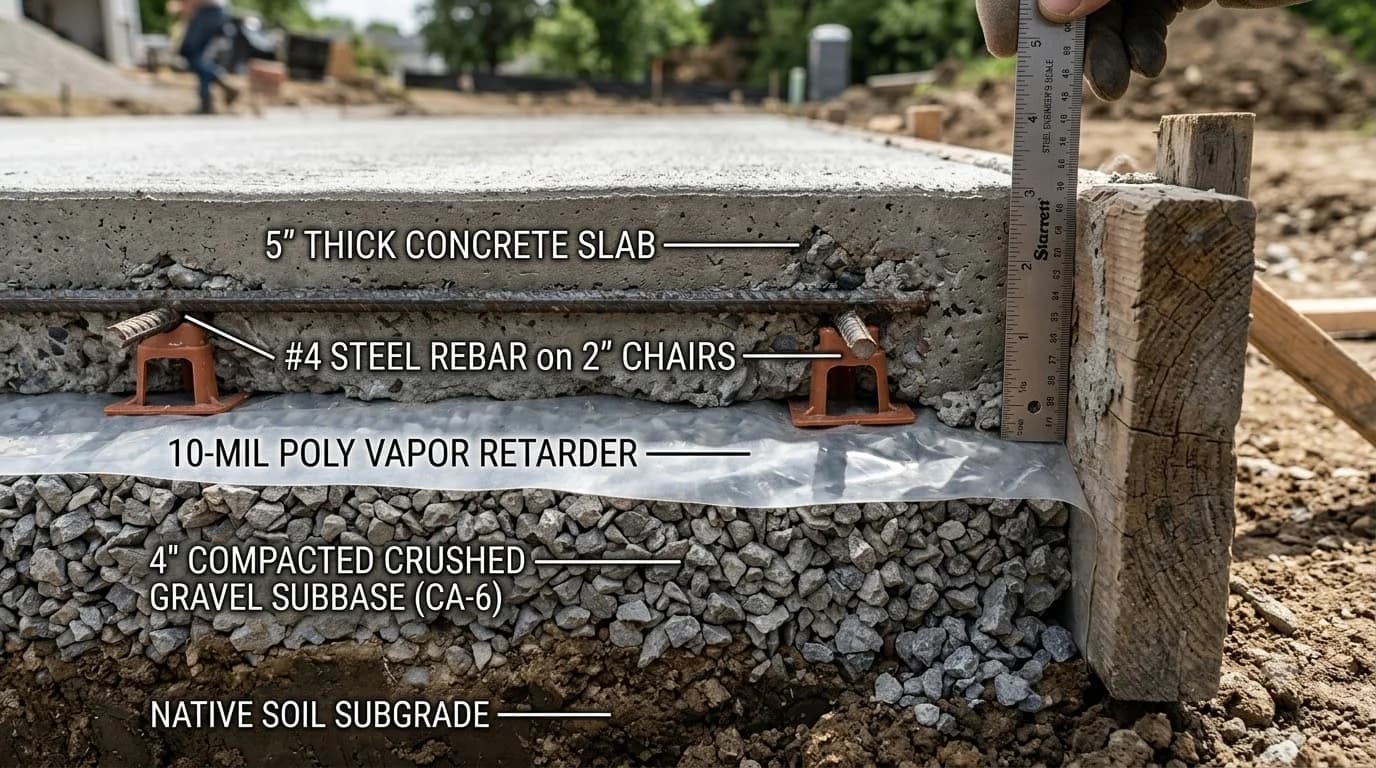 How Thick Should Concrete Be? (Slab Standards)