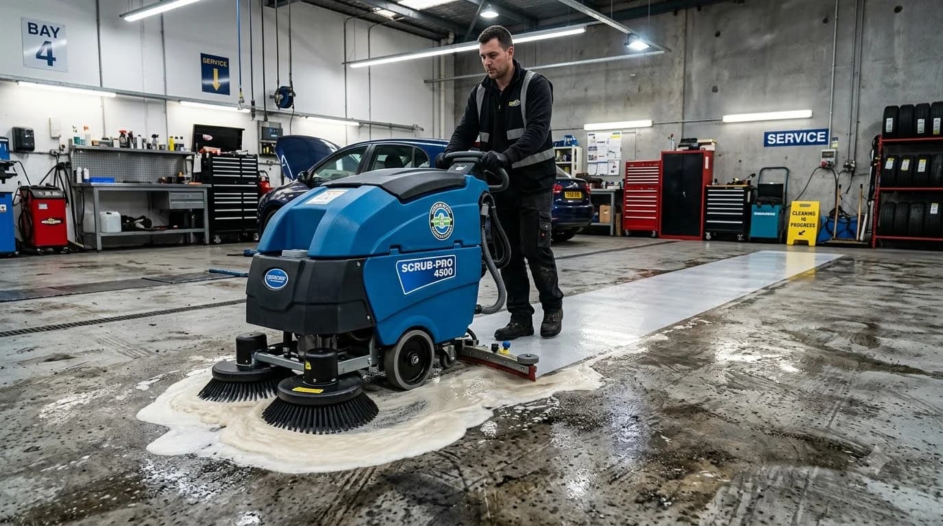 How to Clean Concrete Floors: Garage & Basement Guide