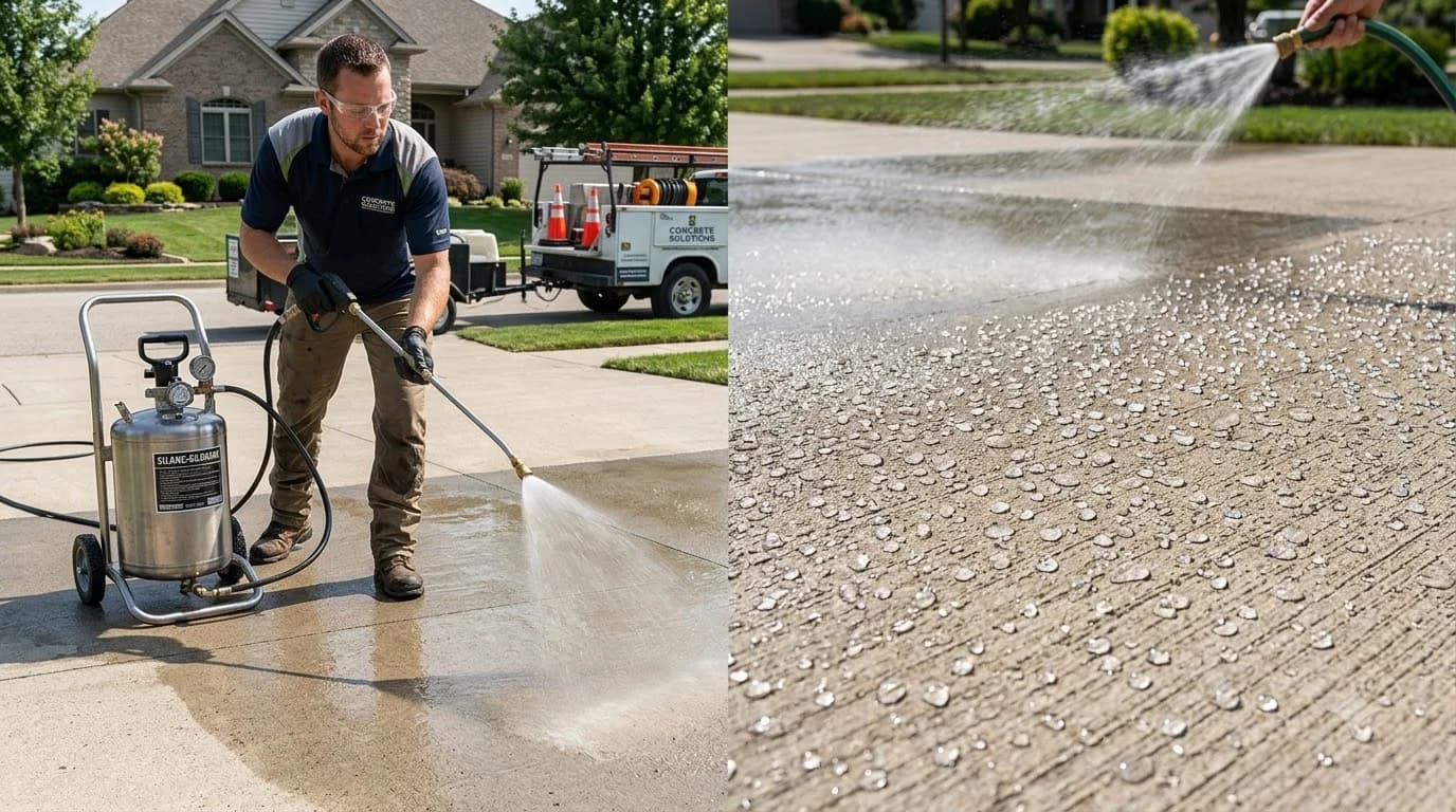 How to Seal Concrete: Siloxane vs Acrylic Sealers