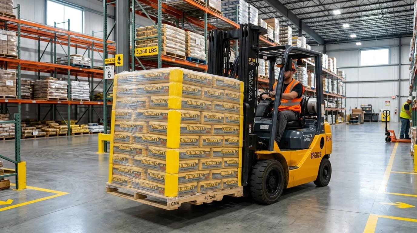 How Many Bags of Concrete on a Pallet? (Full Spec)