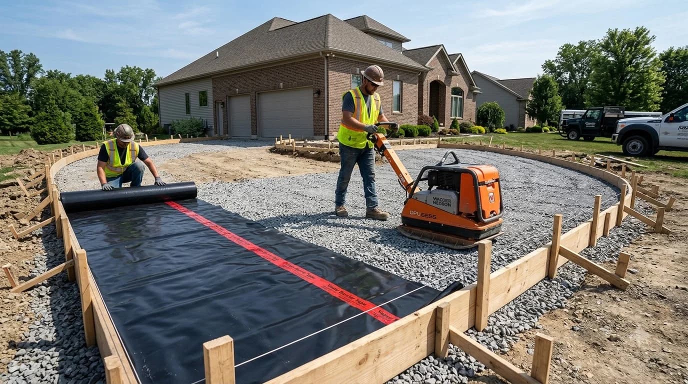 Can You Pour Concrete Over Dirt? Base Prep Standards