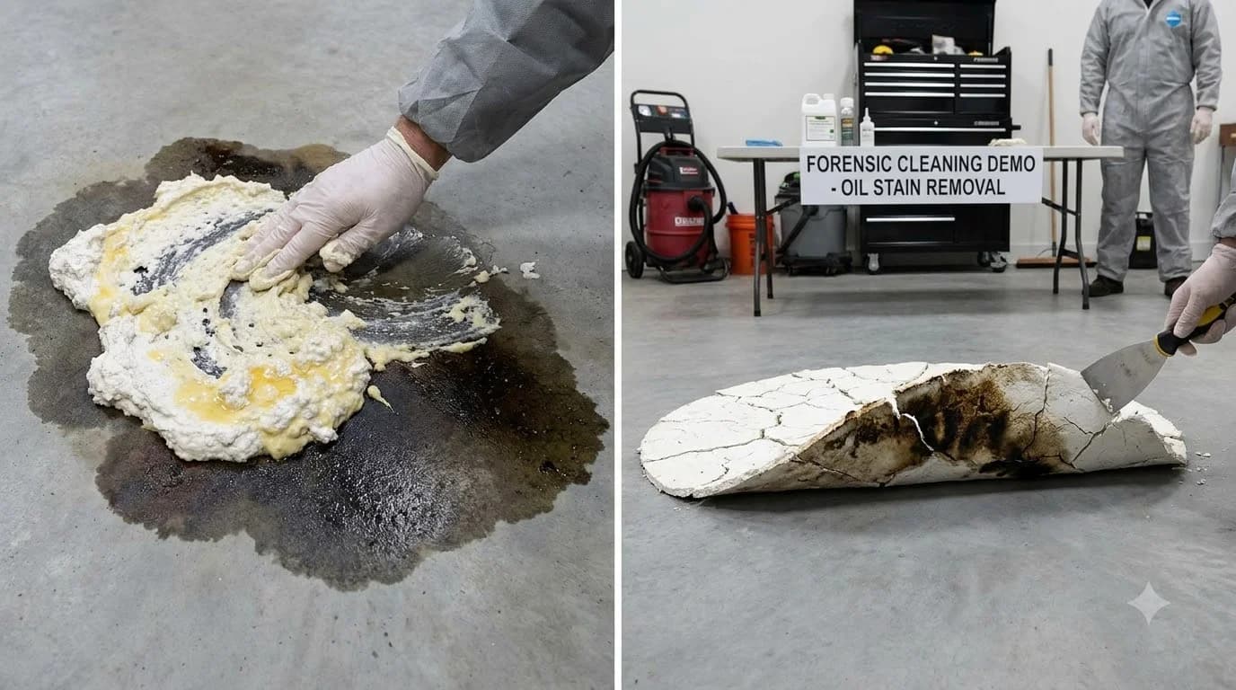 How to Remove Oil Stains from Concrete: Best Methods