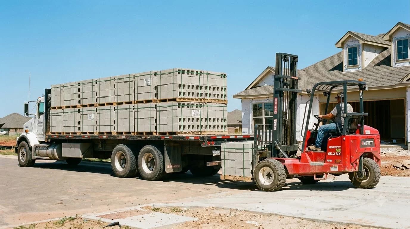How Much Does a Pallet of Concrete Weigh? (2026 Guide)