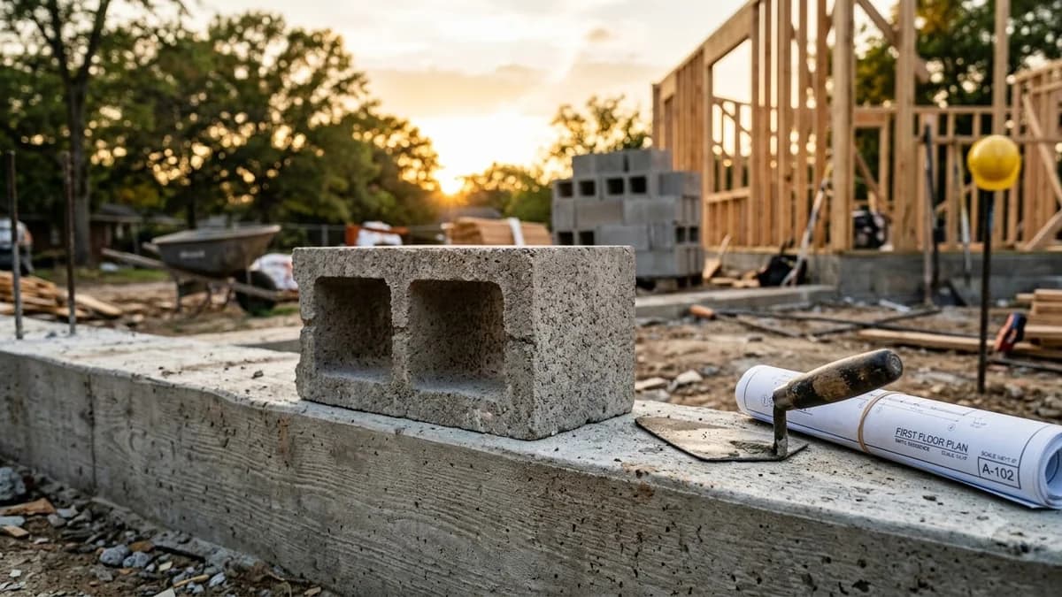 What Is a Cinder Block? Materials, History & CMU Specs