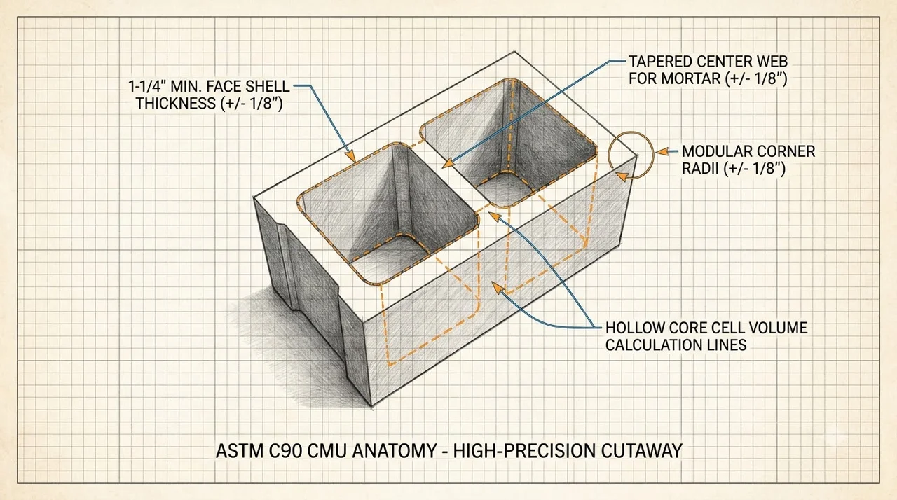 General CMU Dimensions Guide